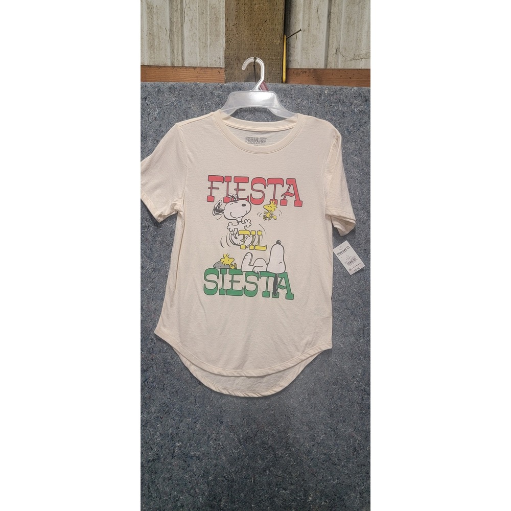 Dog & Bird Fiesta/Siesta Ivory T-Shirt Size Small (3-5)